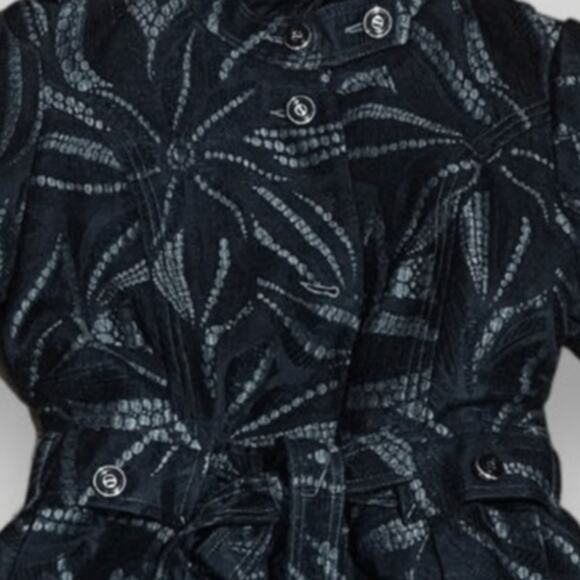 Custo Barcelona Gray/Black Coat | Size 8 - Picture 9 of 9